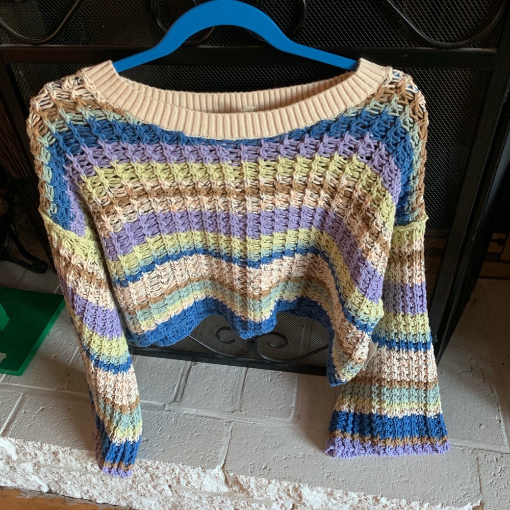 New  Free people sweater set